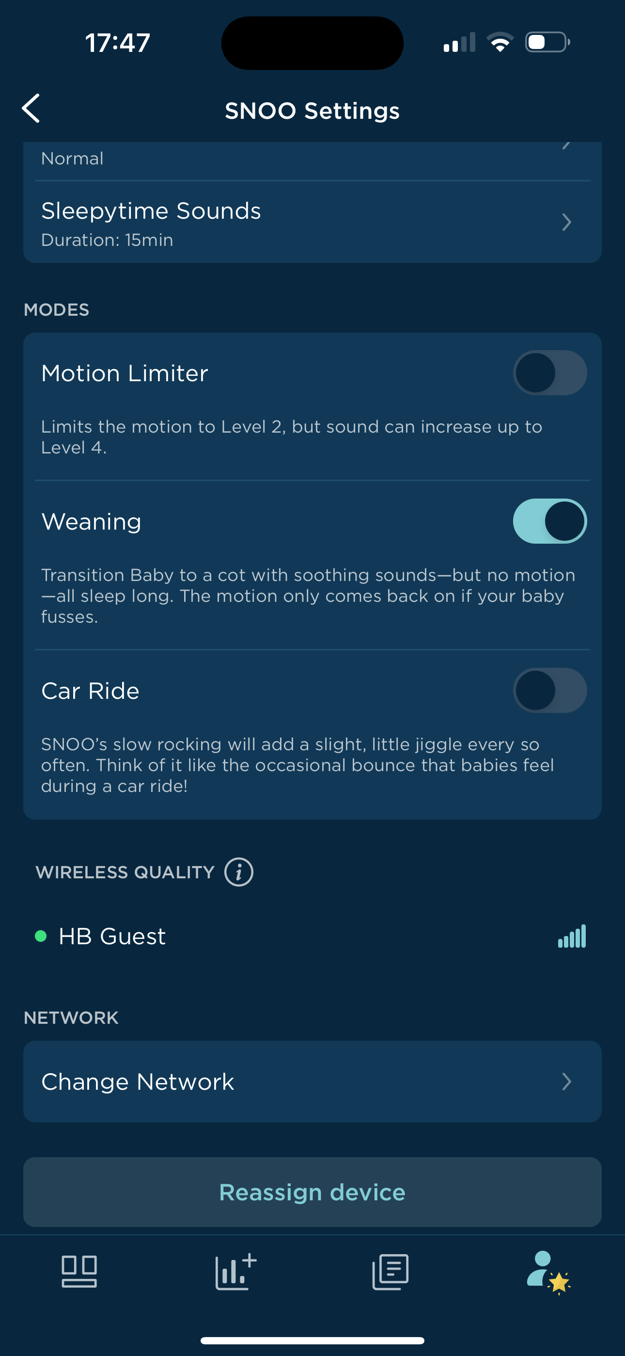 How do I enable the Weaning Feature? 1st.PNG